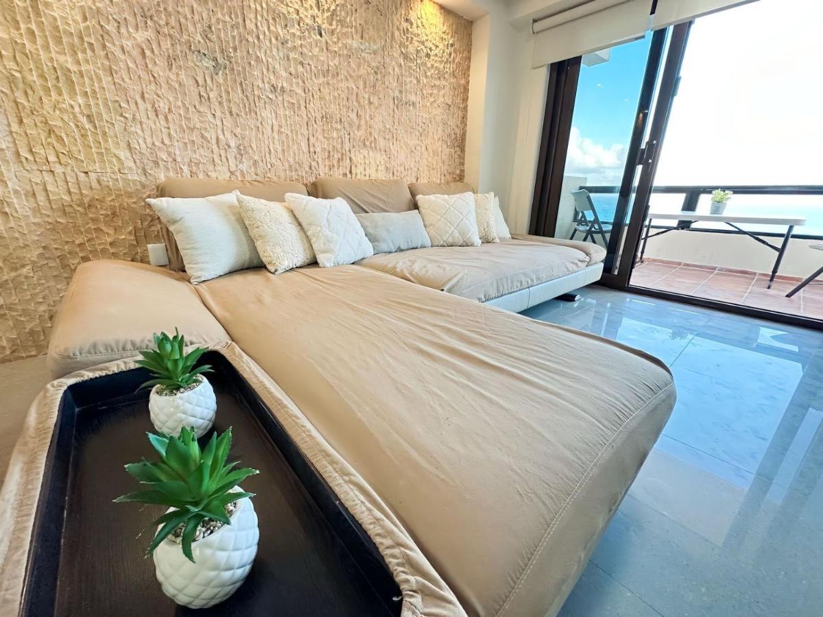 Amazing Beachfront Apartment كانكون المظهر الخارجي الصورة